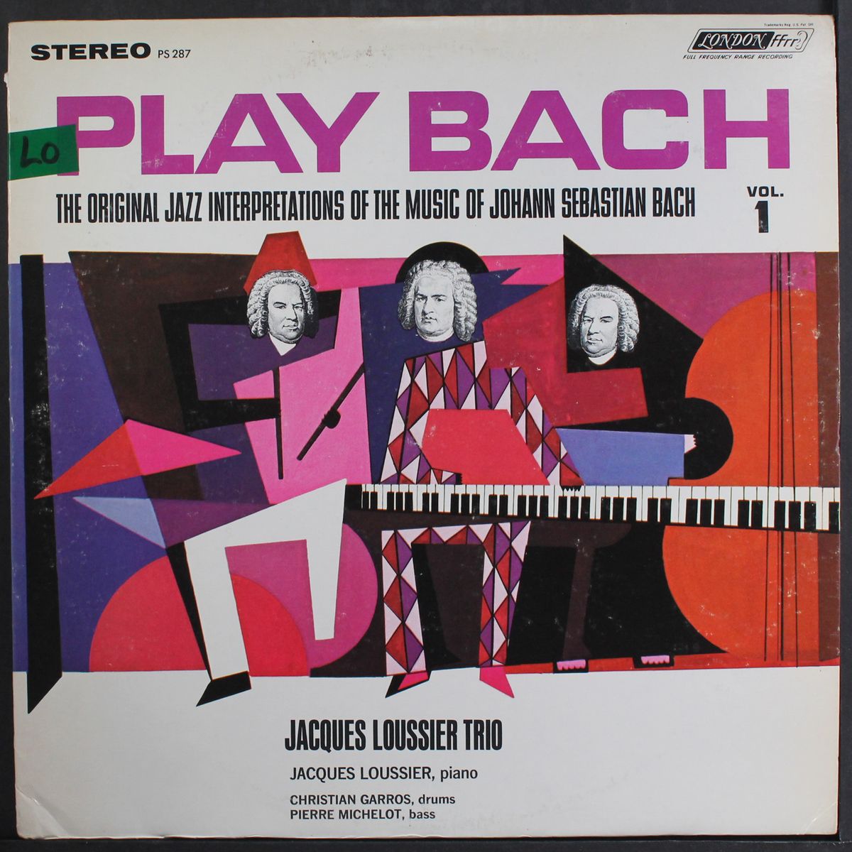 play bach, vol. 1 by JACQUES LOUSSIER