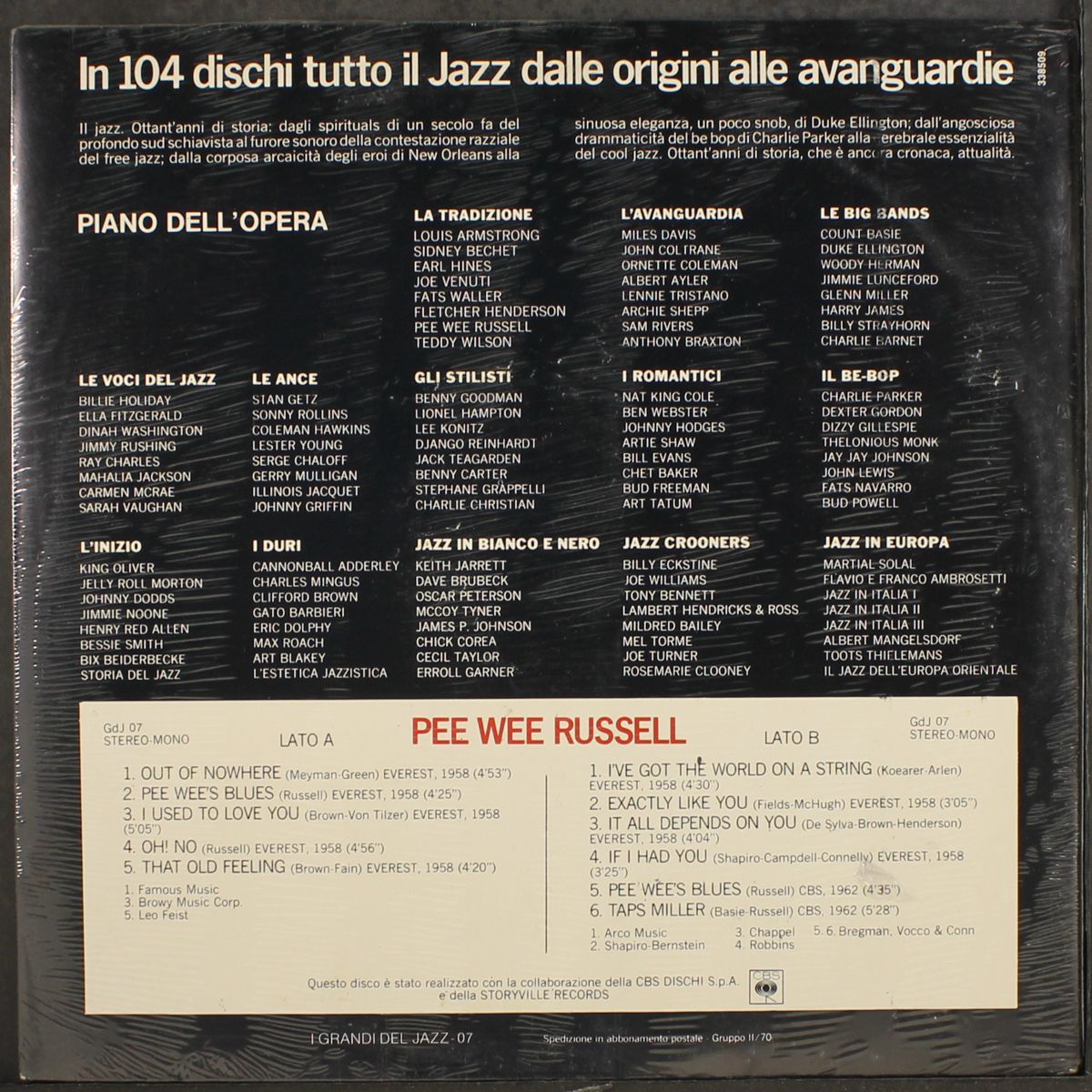 pee wee russell by PEE WEE RUSSELL