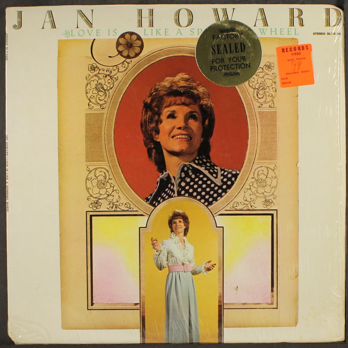 love is like a spinning wheel by JAN HOWARD