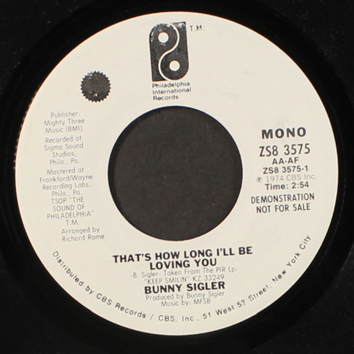 that's how long i'll be loving you / mono by BUNNY SIGLER