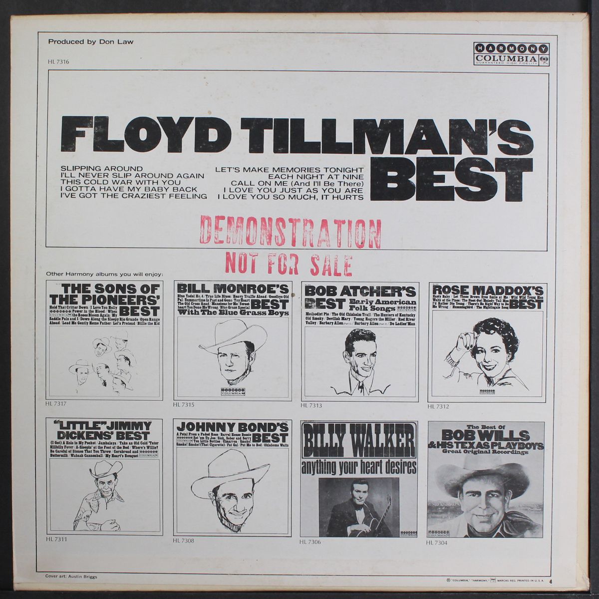 floyd tillman's best by FLOYD TILLMAN