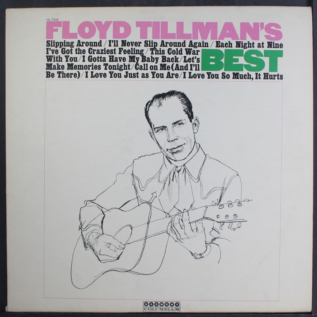 floyd tillman's best by FLOYD TILLMAN