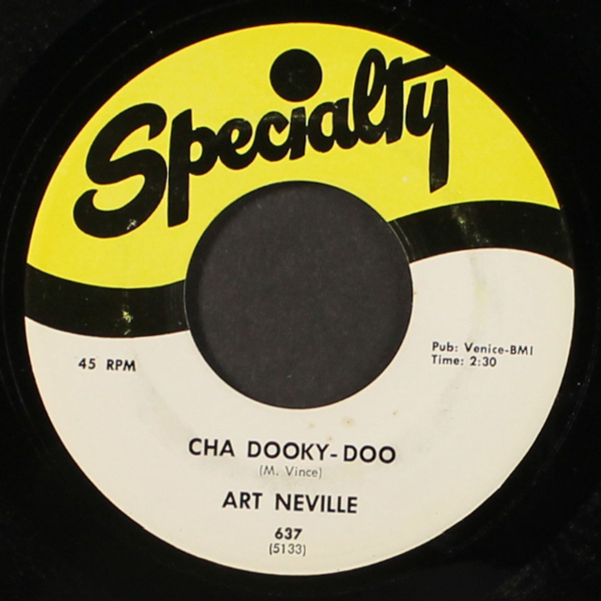 cha dooky-doo / zing zing by ART NEVILLE
