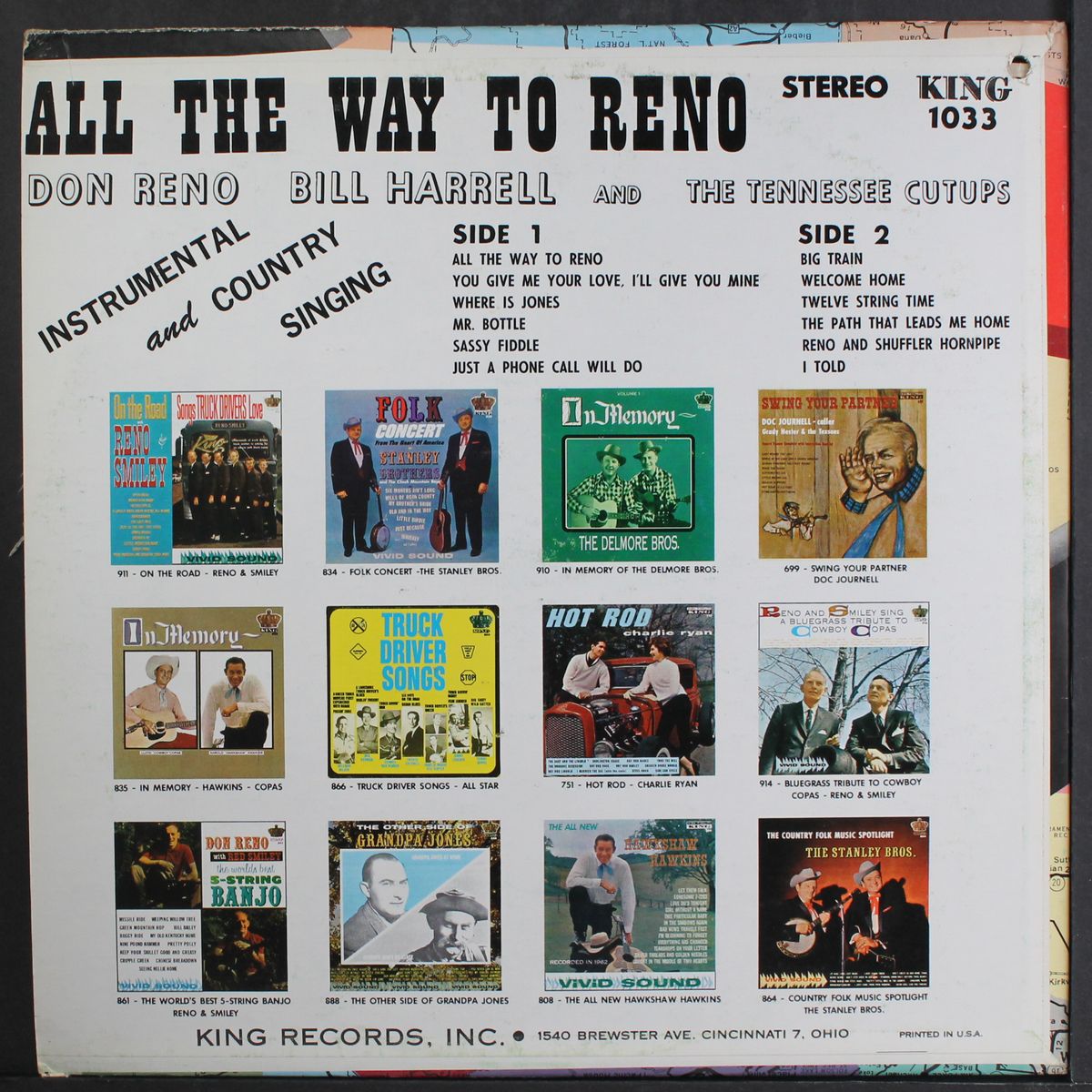 all the way to reno by DON RENO & BILL HARRELL