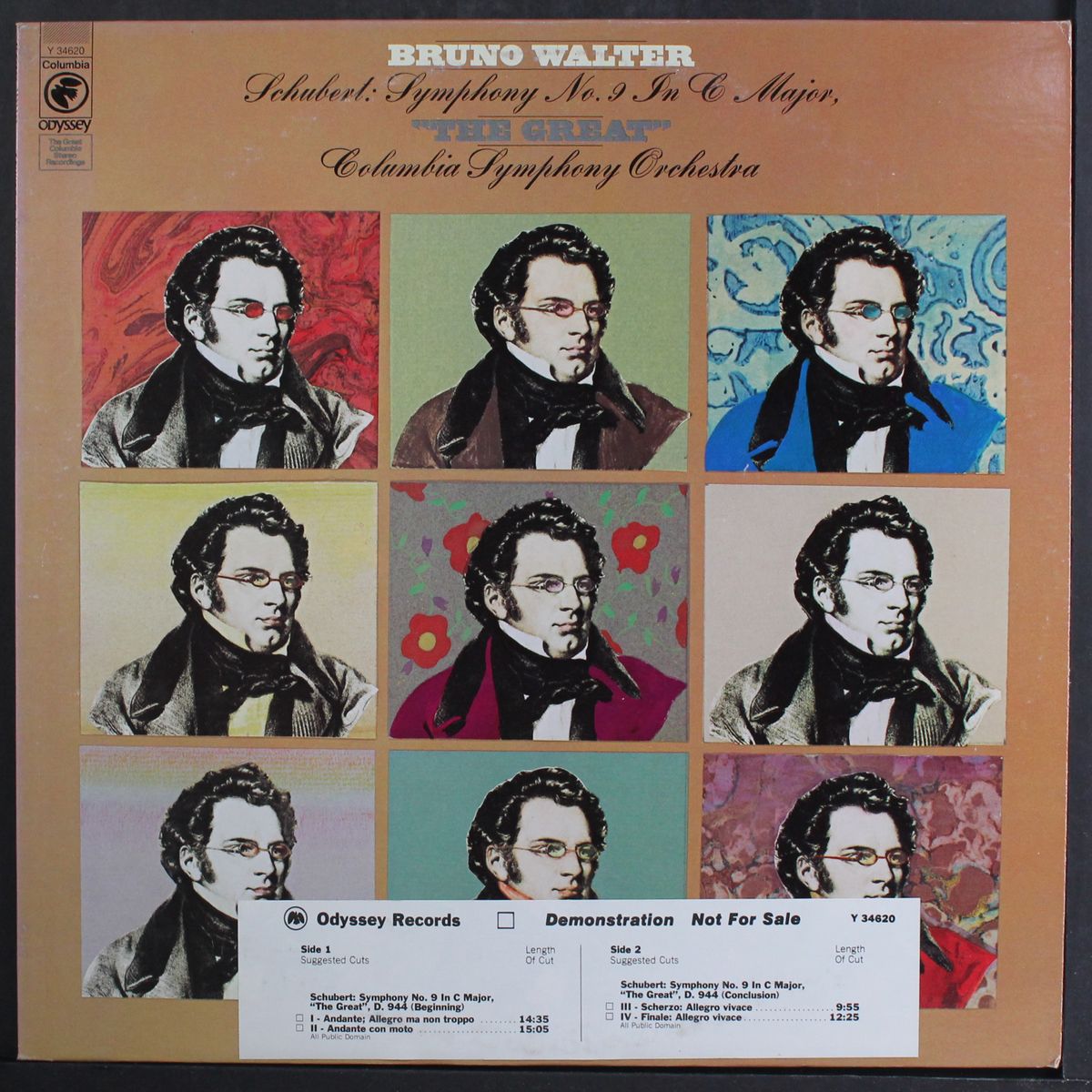 schubert: symphony no.9 in c major by BRUNO WALTER