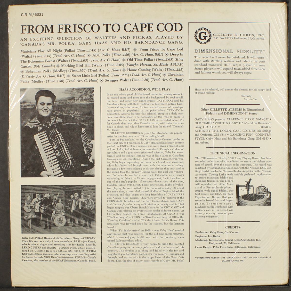 from frisco to cape cod by GABY HAAS
