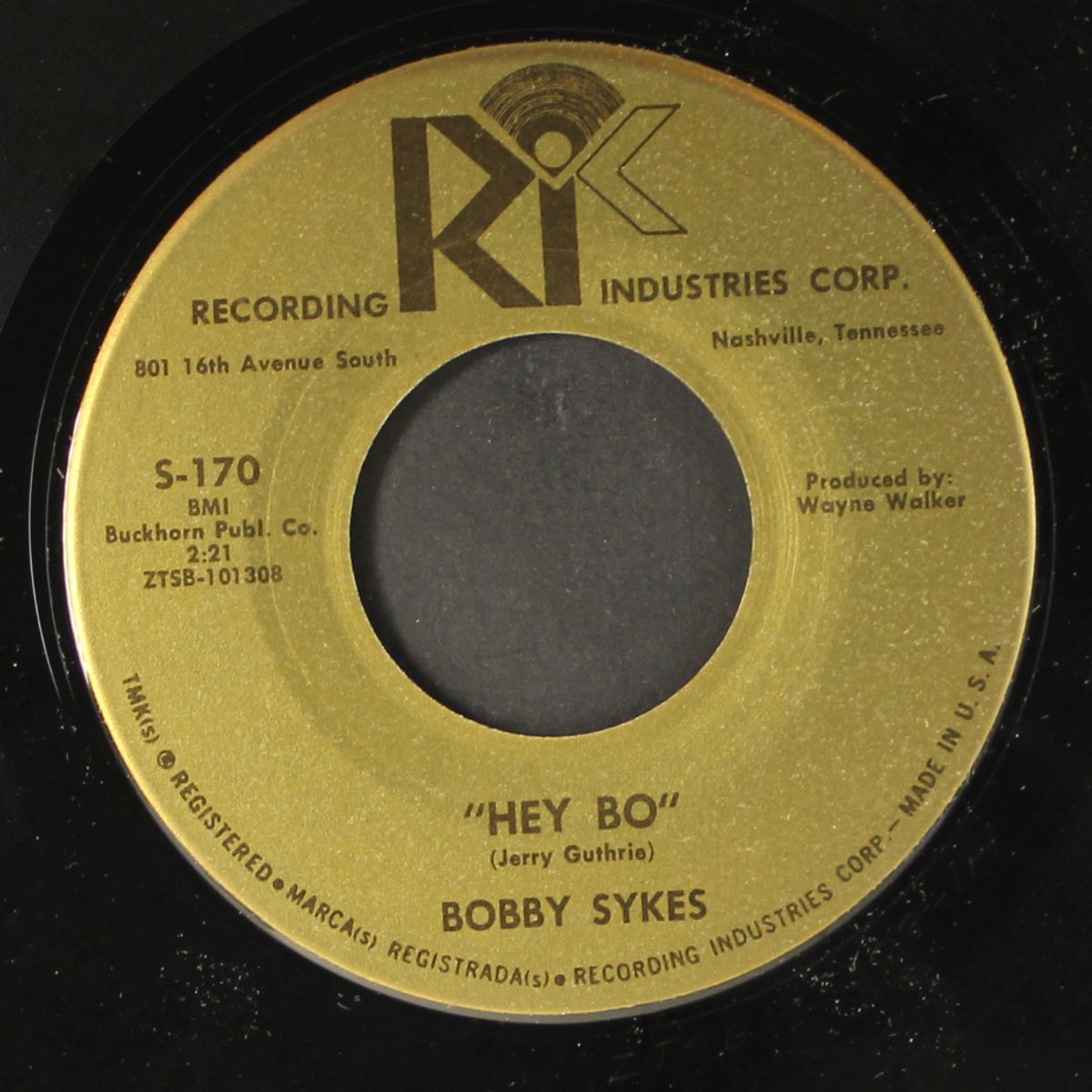 dime / hey bo by BOBBY SYKES