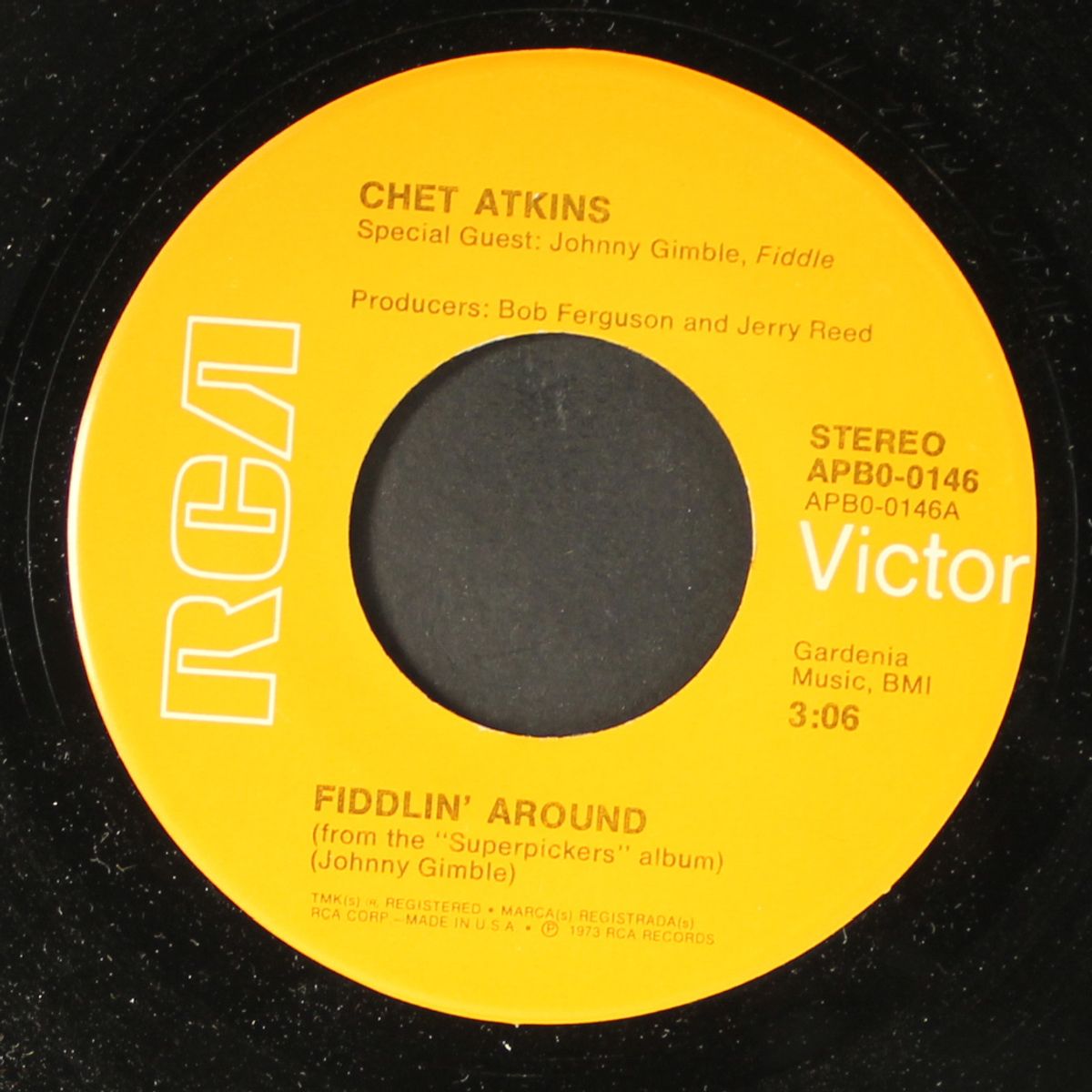 fiddlin' around / paramaribo by CHET ATKINS