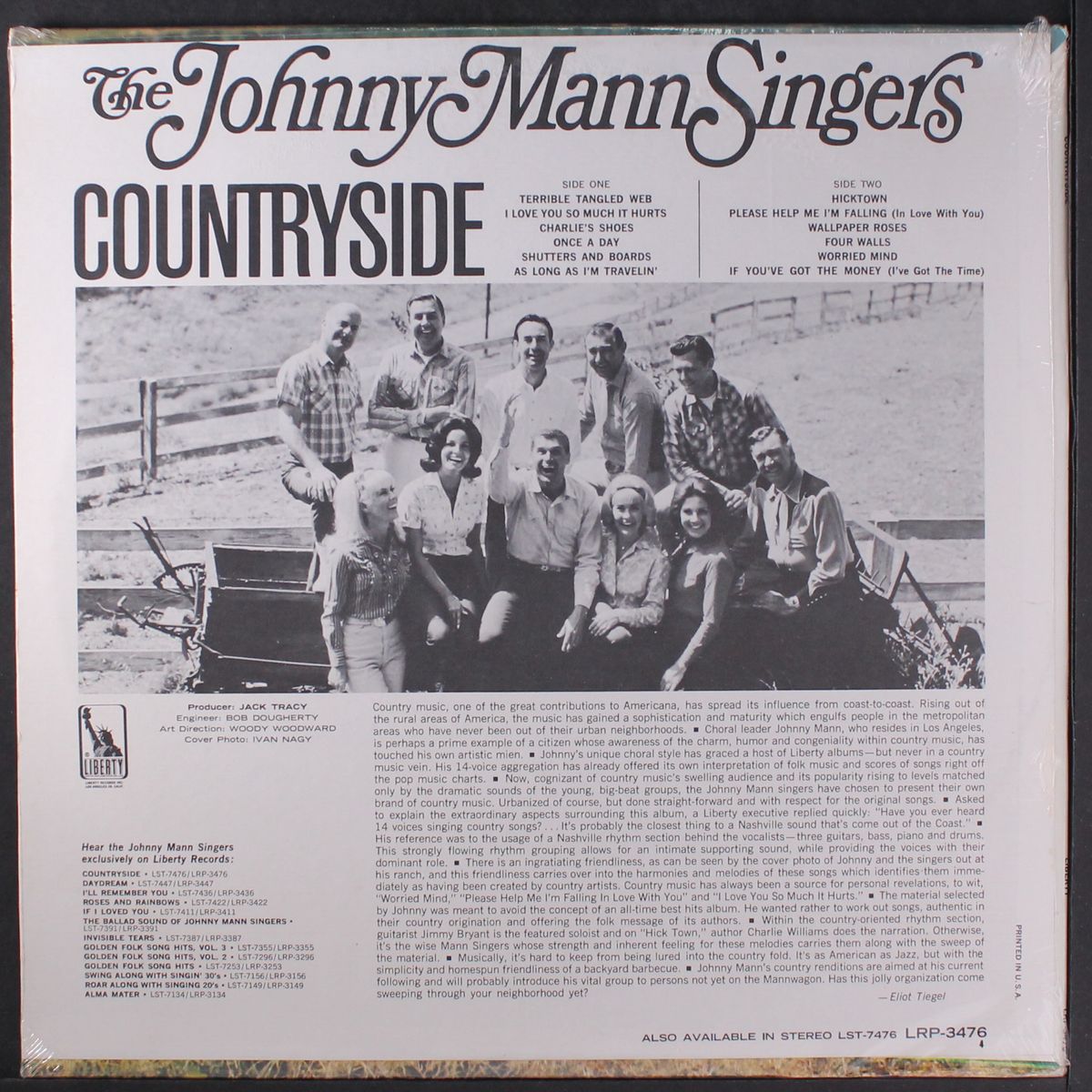 countryside by JOHNNY MANN SINGERS