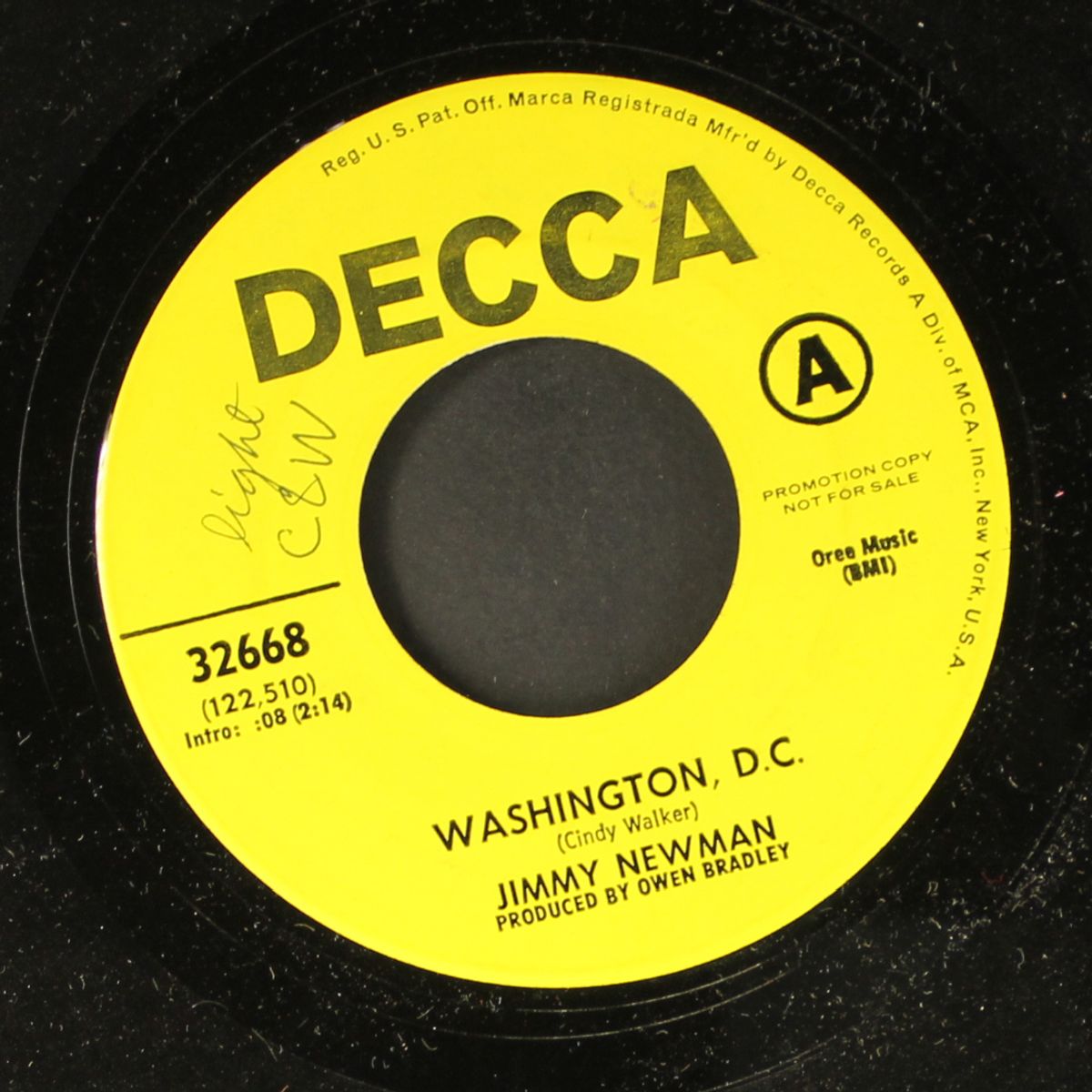 washington, d.c. / be proud of your man by JIMMY NEWMAN