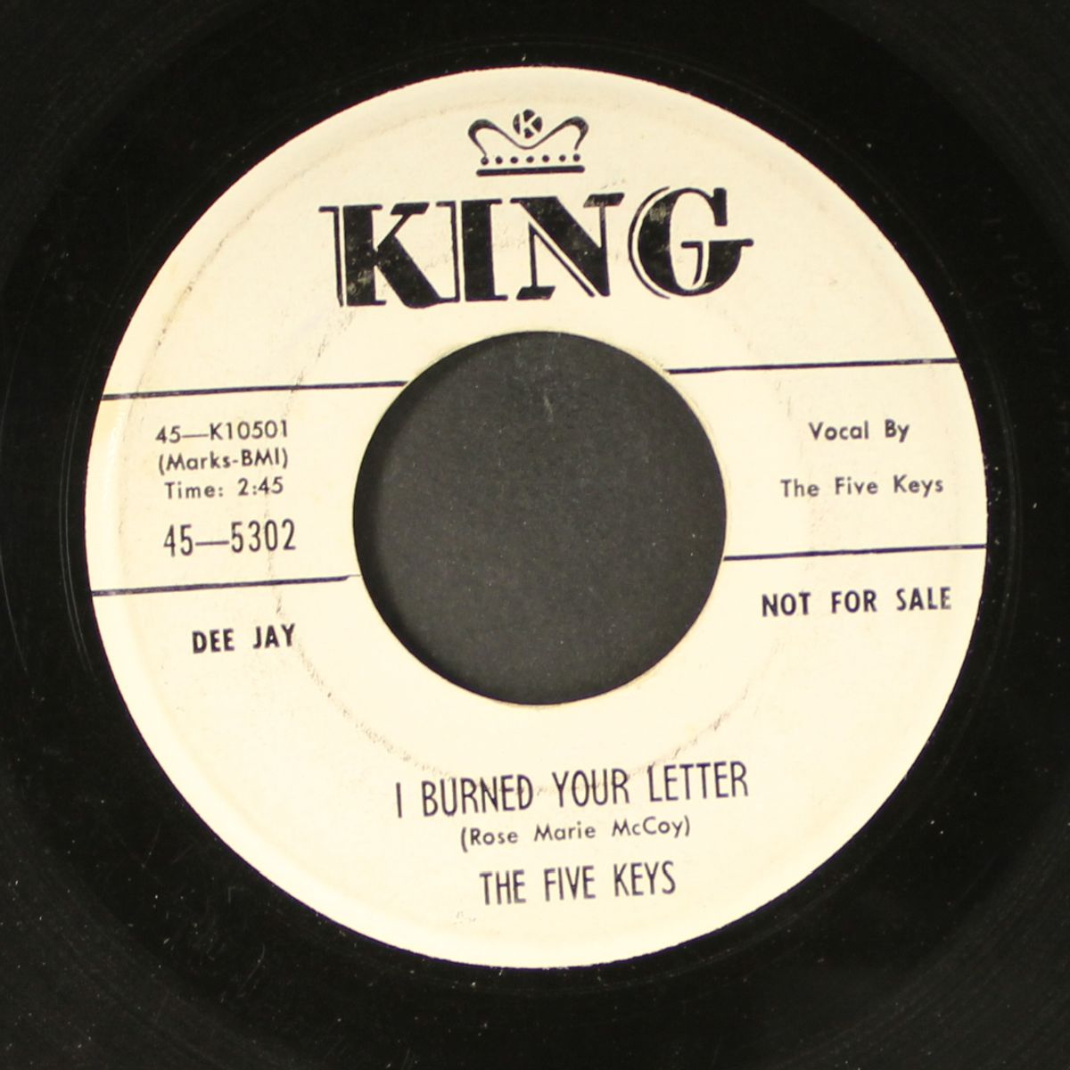 i burned your letter / how can i forget you by FIVE KEYS