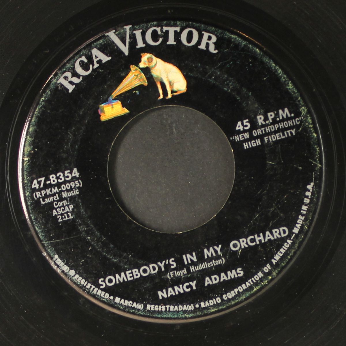 somebody's in my orchard / you've got to show me by NANCY ADAMS