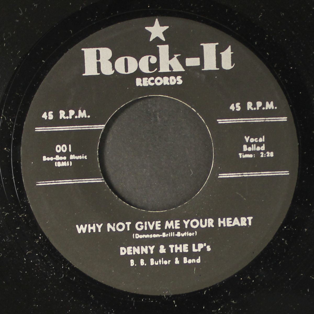 why not give me your heart / slide-cha-lypso by DENNY & LP'S