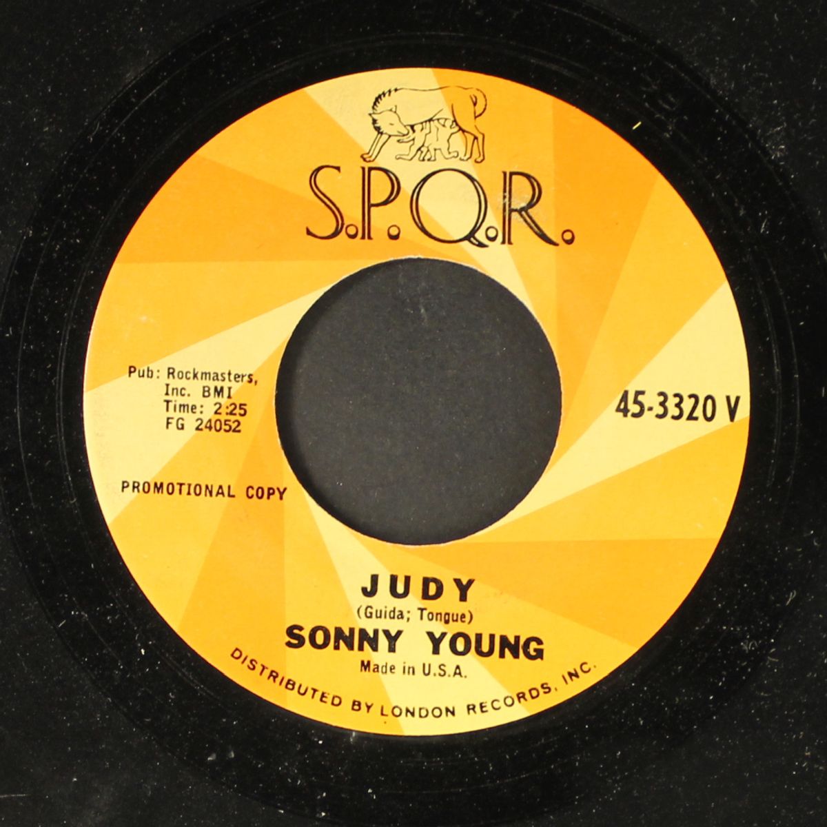 she tore my castles down / judy by SONNY YOUNG