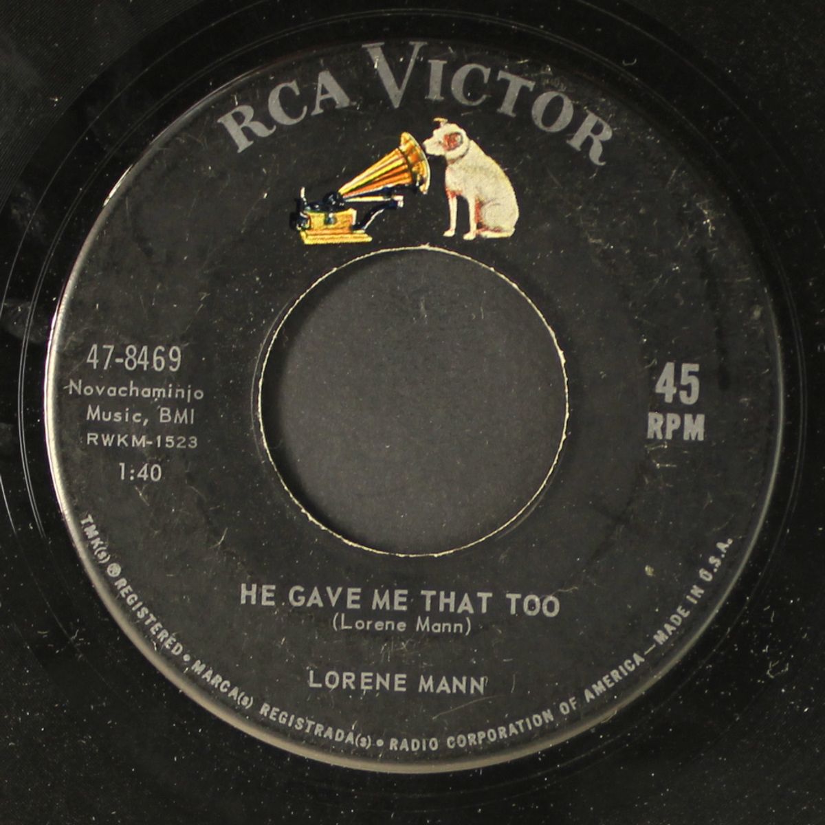 he gave me that too / so i could be your friend by LORENE MANN