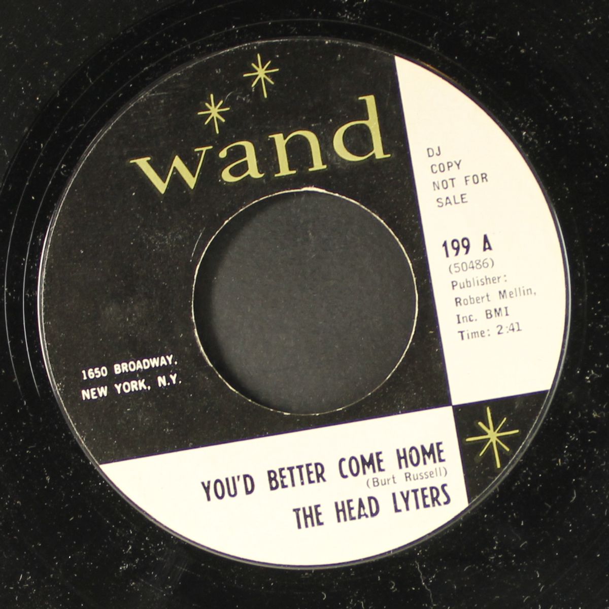 you'd better come home / i need you by HEAD LYTERS