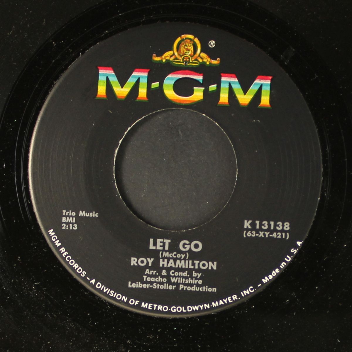let go / you still love him by ROY HAMILTON