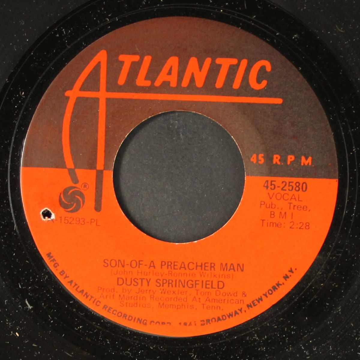 son-of-a preacher man / just a little lovin' by DUSTY SPRINGFIELD