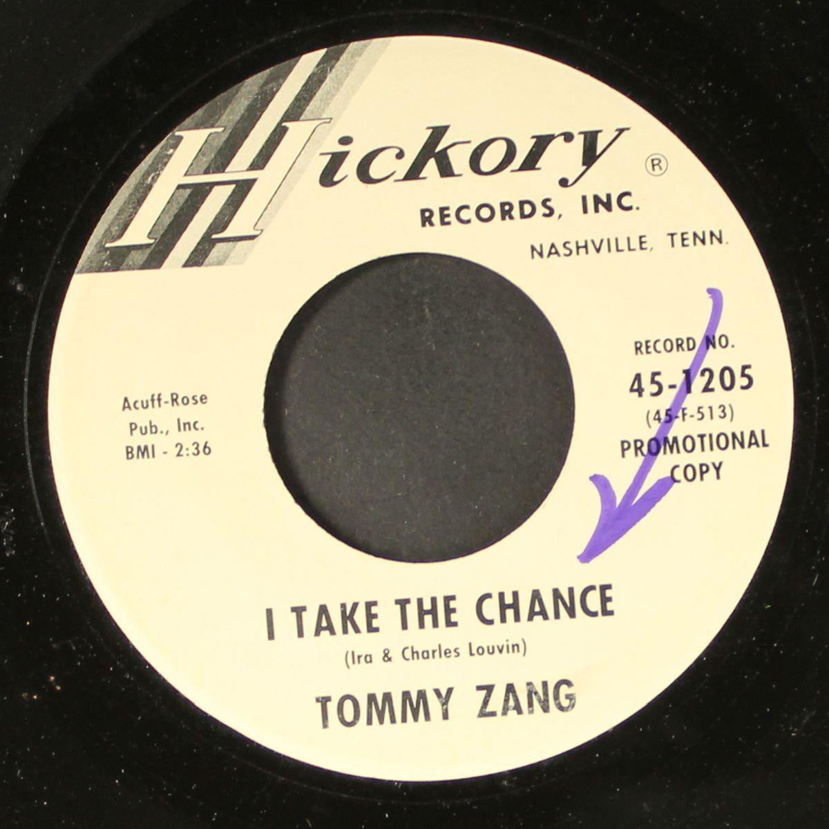 wall to wall love / i take the chance by TOMMY ZANG
