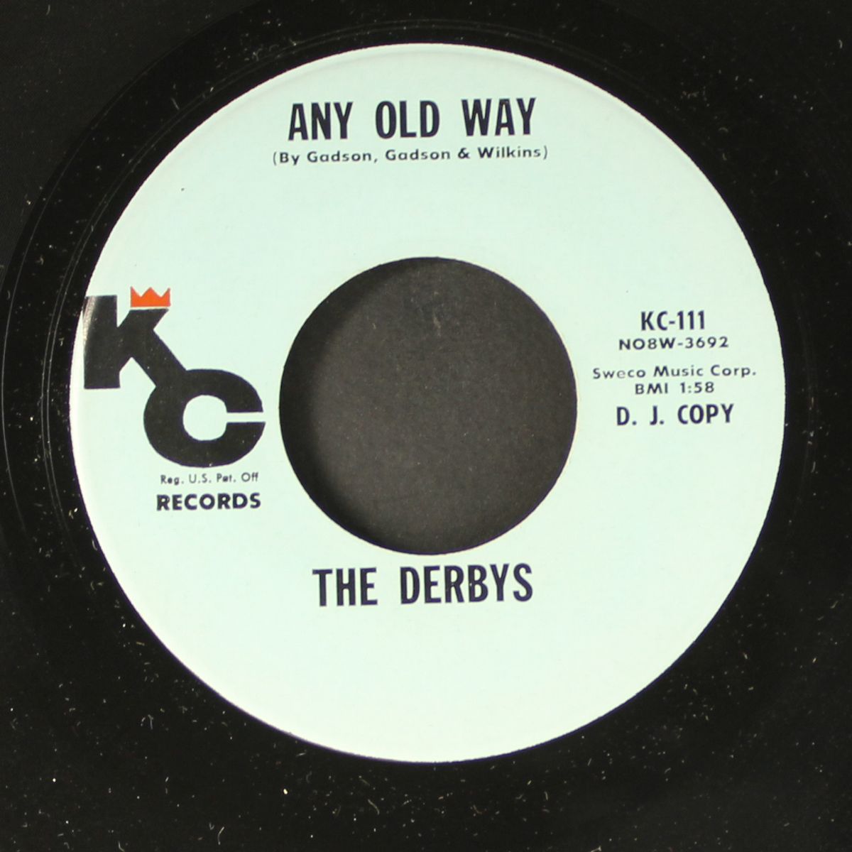 the huckster man / any old way by DERBYS