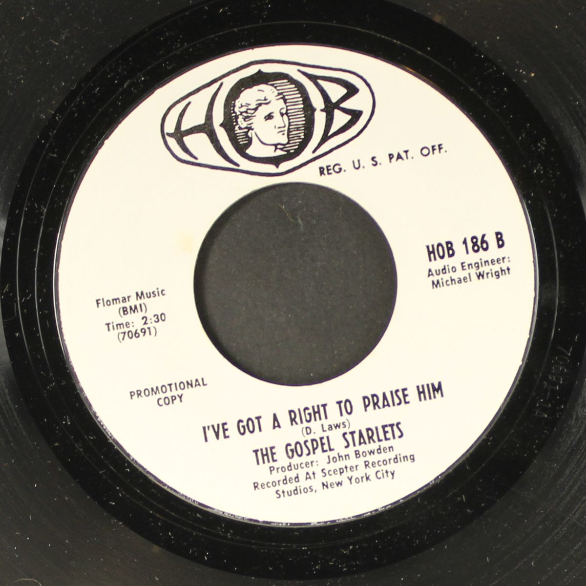 god steps in / i've got a right to praise him by GOSPEL STARLETS