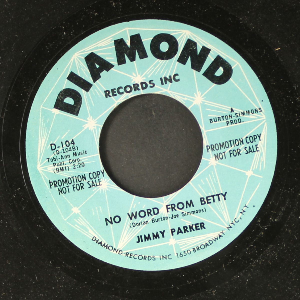 we gonna / no word from betty by JIMMY PARKER
