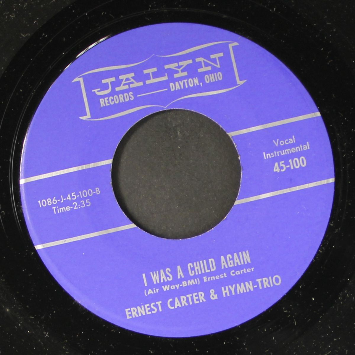 thank god for the u.s.a. / i was a child again by ERNEST CARTER & HYMN TRIO