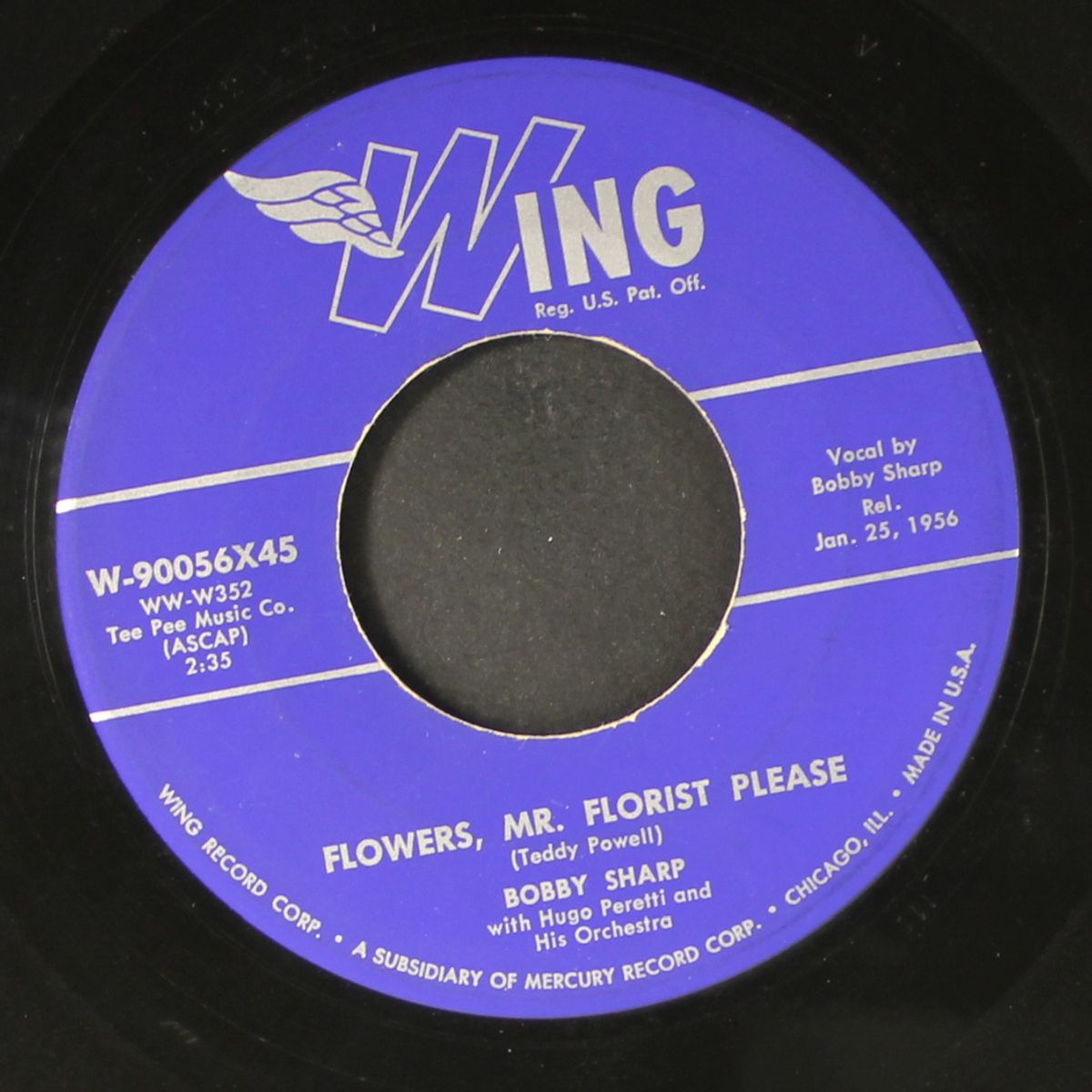 baby girl of mine / flowers, mr. florist please by BOBBY SHARP