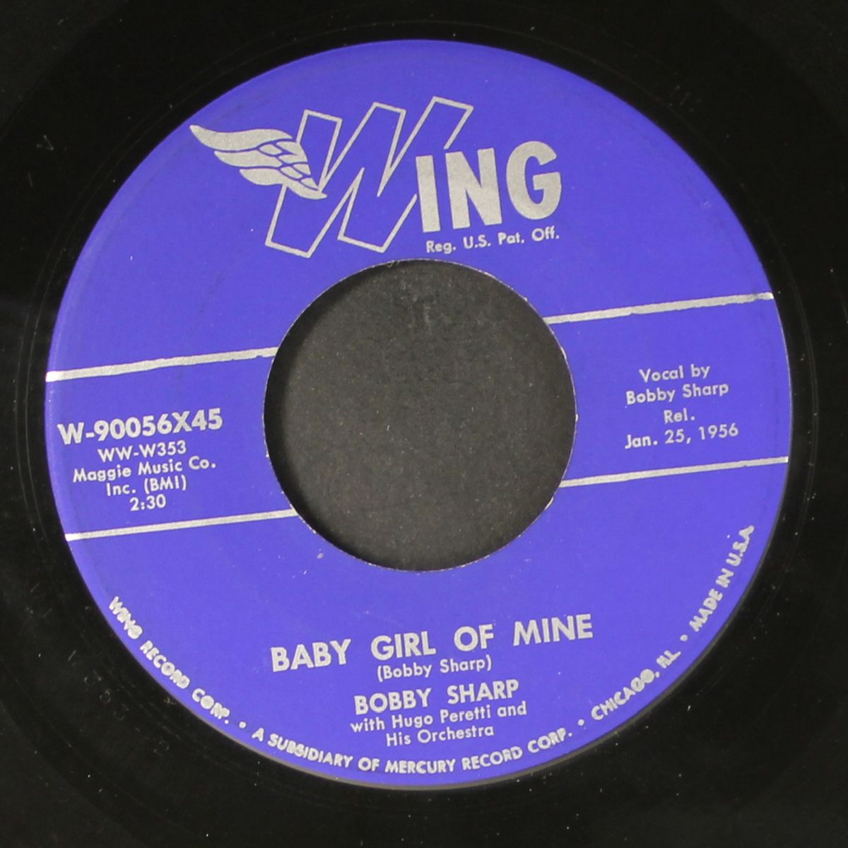 baby girl of mine / flowers, mr. florist please by BOBBY SHARP