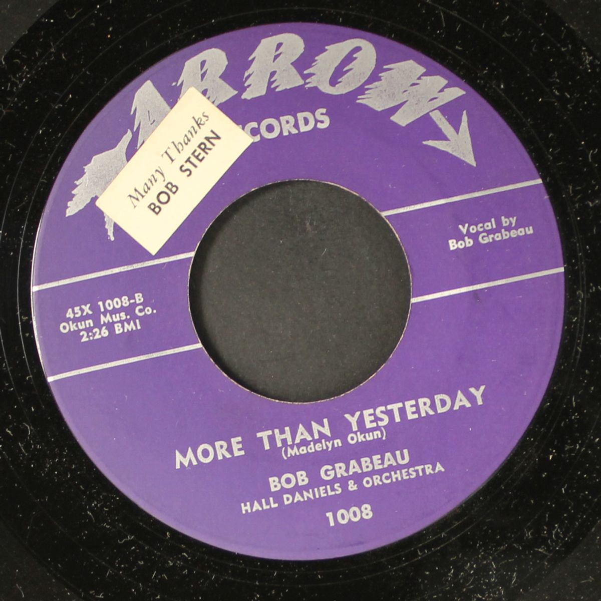 mine all mine / more than yesterday by BOB GRABEAU