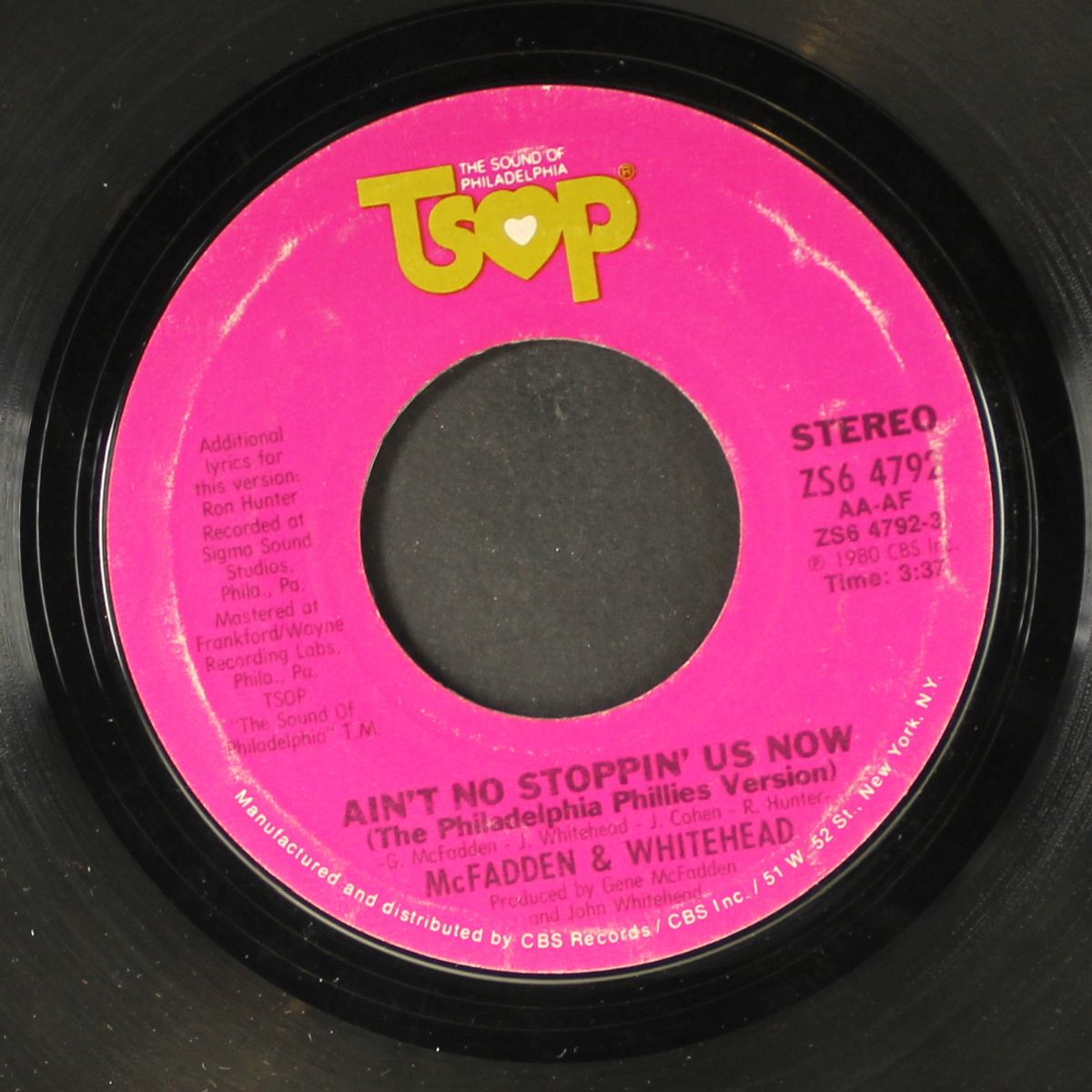 ain't no stopping us now by MCFADDEN & WHITEHEAD
