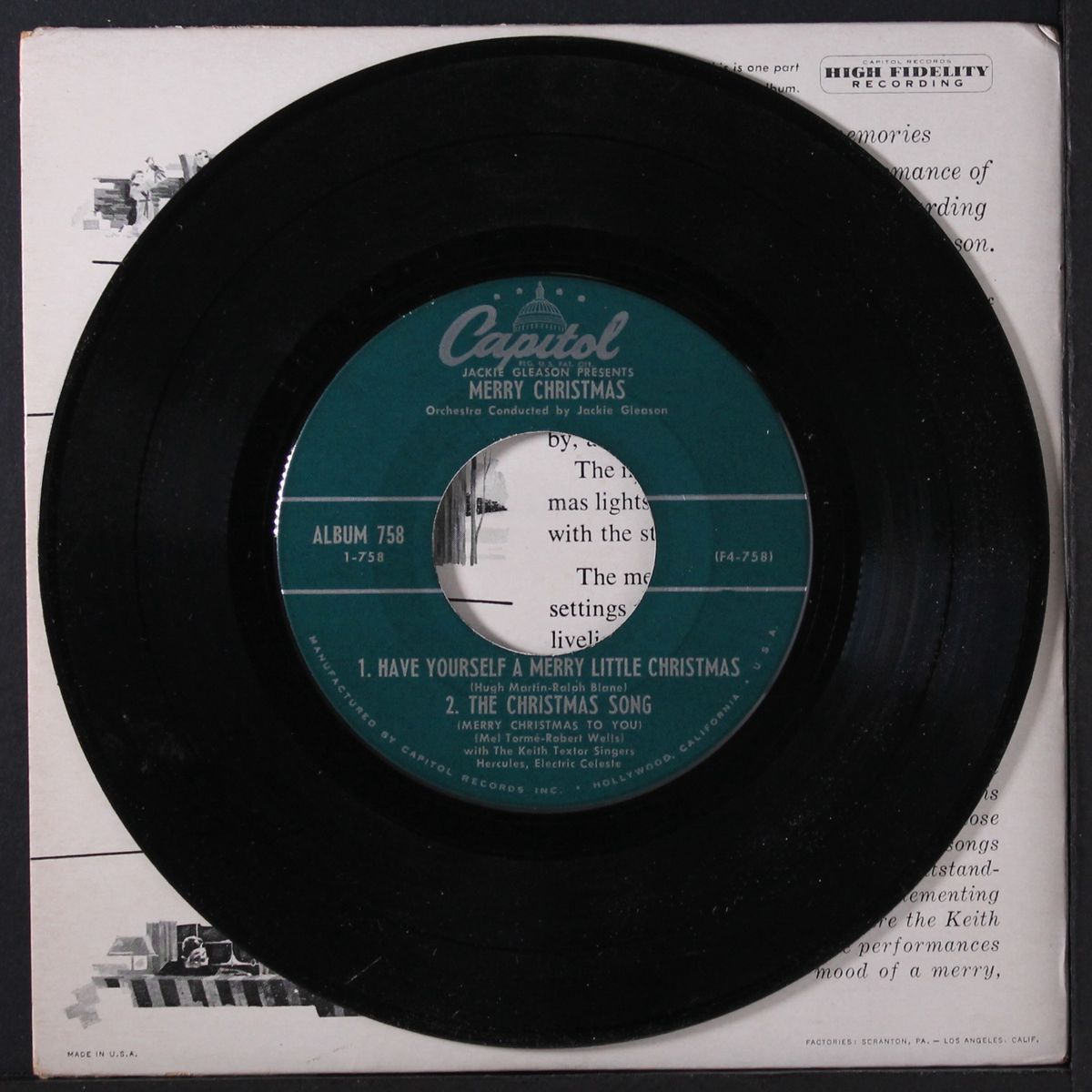 merry christmas, part 1 by JACKIE GLEASON