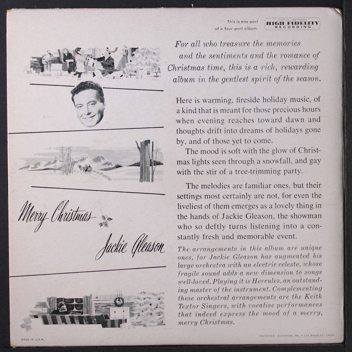 merry christmas, part 1 by JACKIE GLEASON