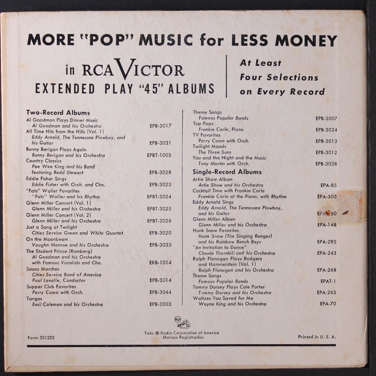 favorites by FATS WALLER