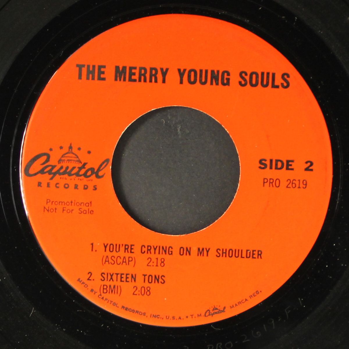 you're crying on my shoulder / sixteen tons by MERRY YOUNG SOULS