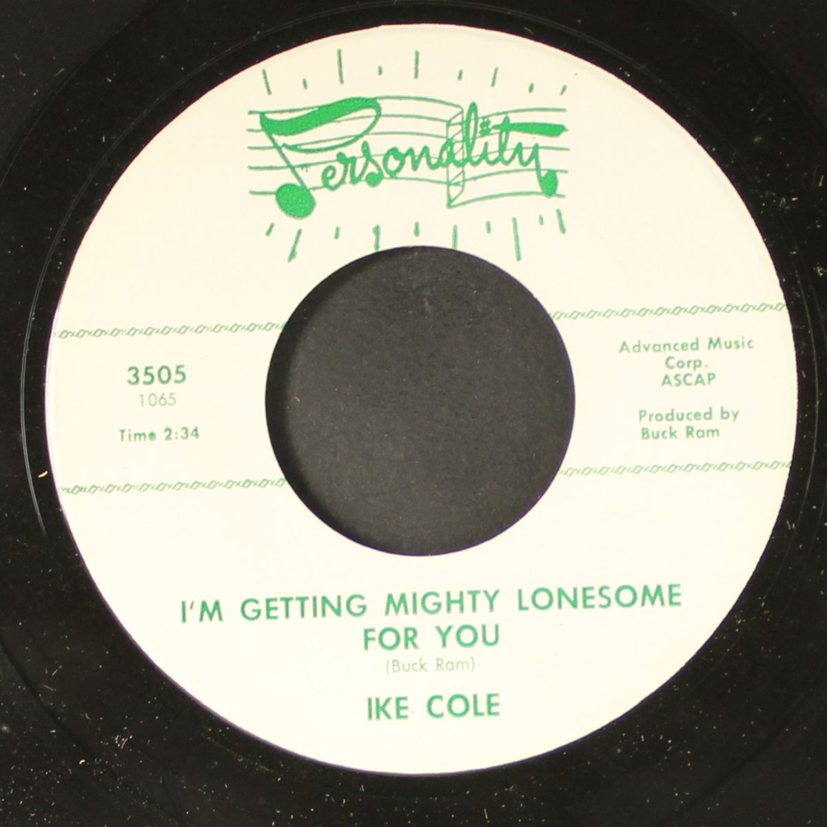 i love you ida / i'm getting mighty lonesome for you by IKE COLE