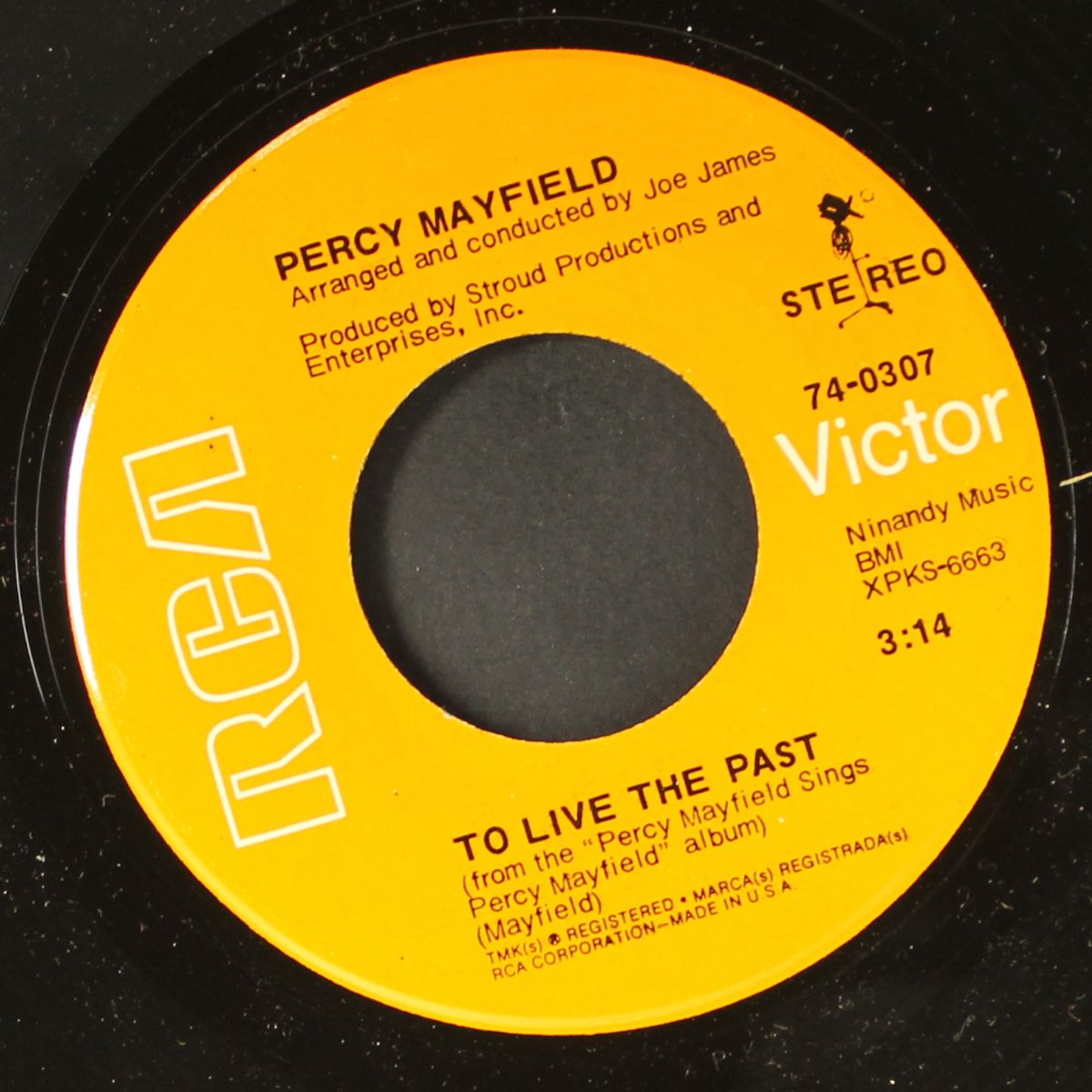 a lying woman / to live the past by PERCY MAYFIELD