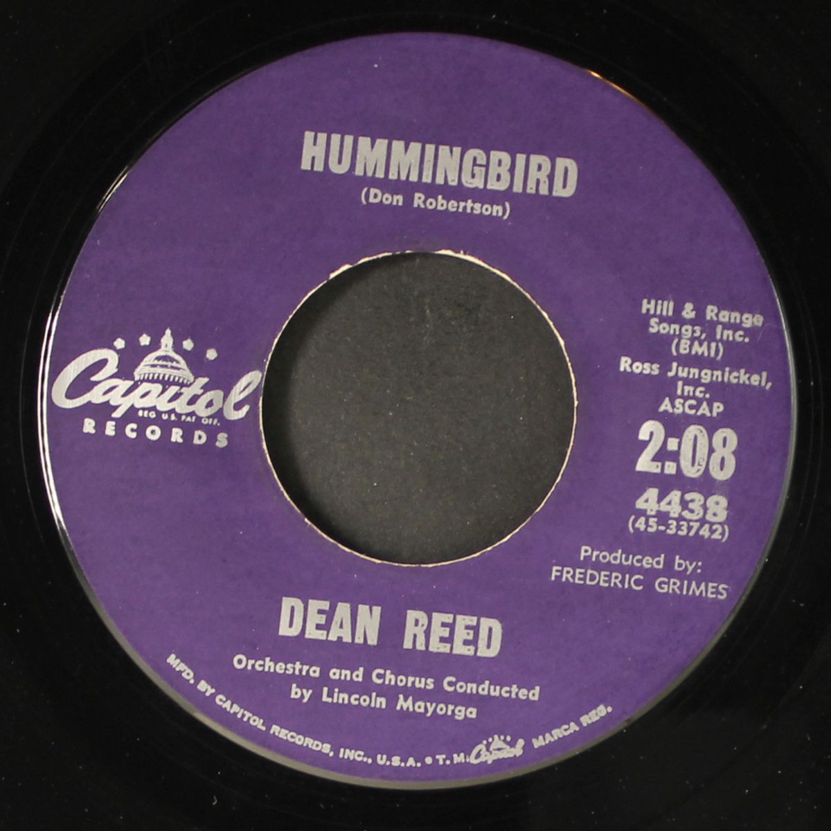 pistolero / hummingbird by DEAN REED