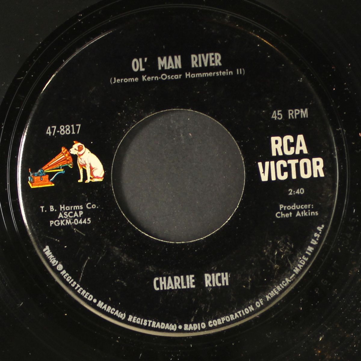 nice 'n' easy / ol' man river by CHARLIE RICH