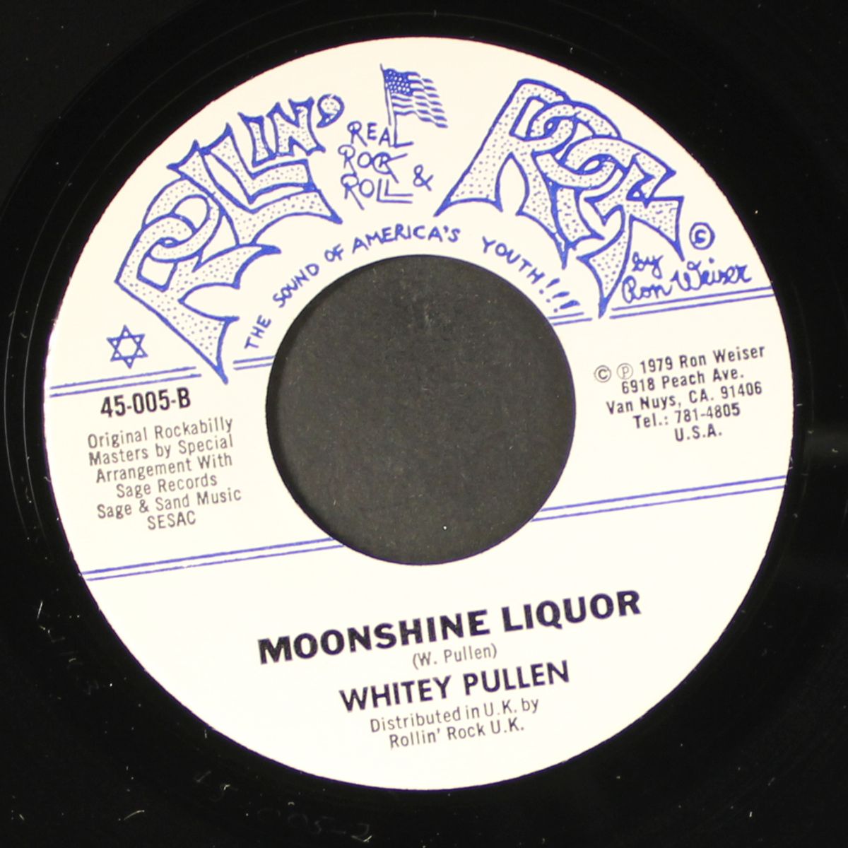 let's all go wild / moonshine liquor by WHITEY PULLEN