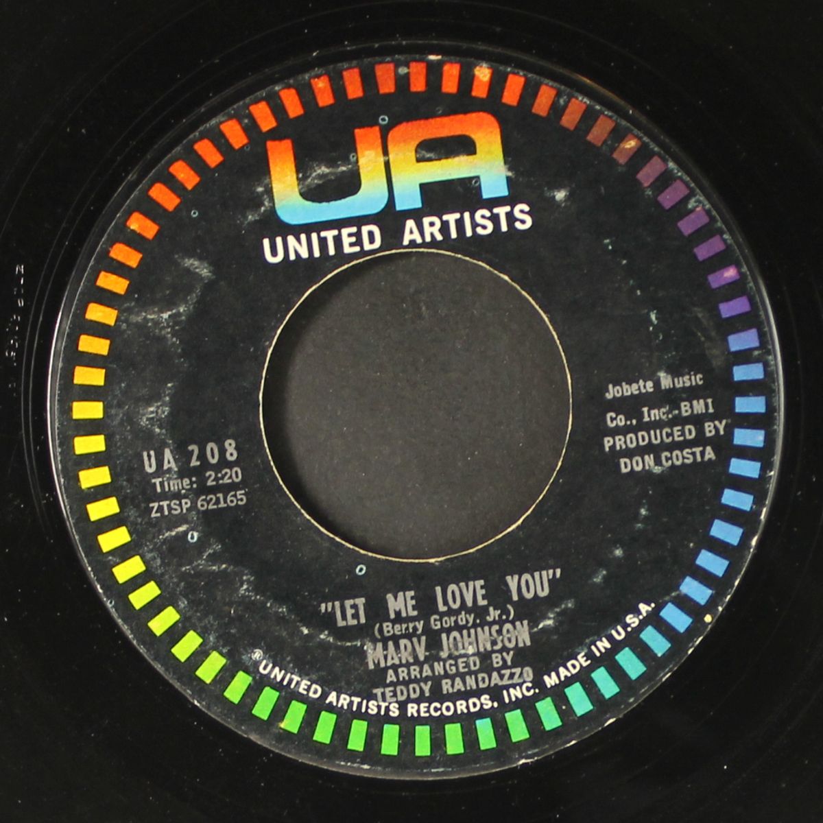 i love the way you love / let me love you by MARV JOHNSON
