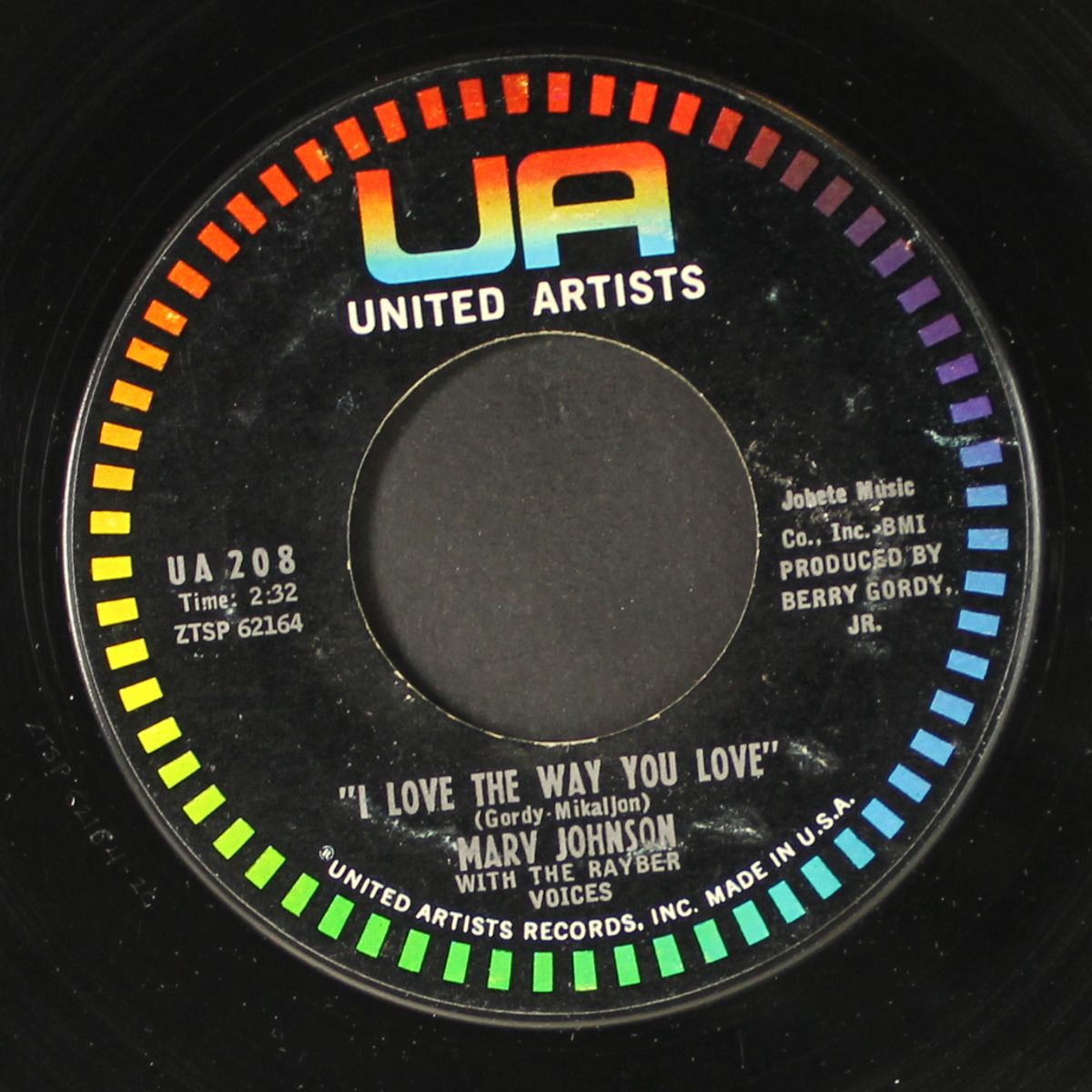 i love the way you love / let me love you by MARV JOHNSON