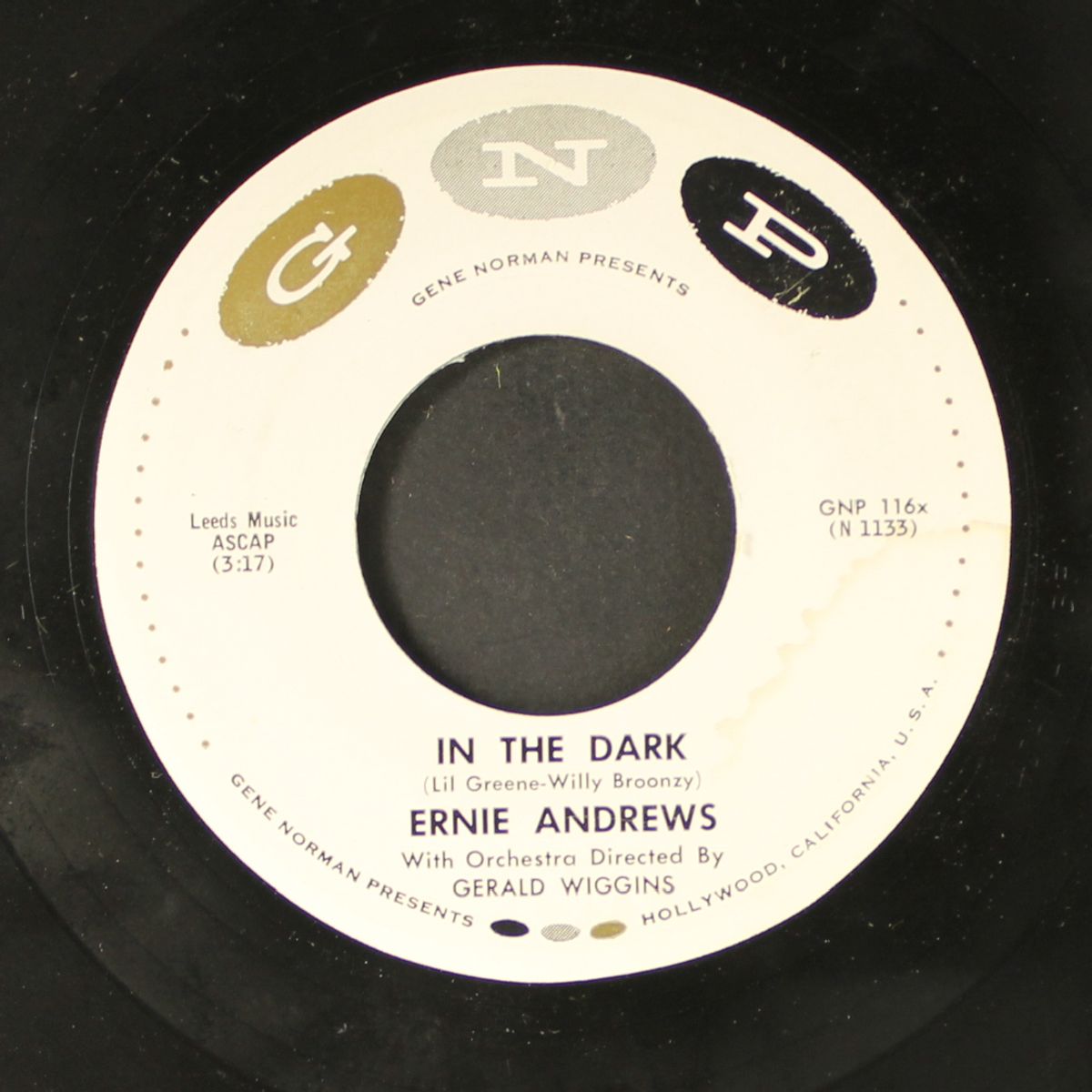 song of the wanderer / in the dark by ERNIE ANDREWS