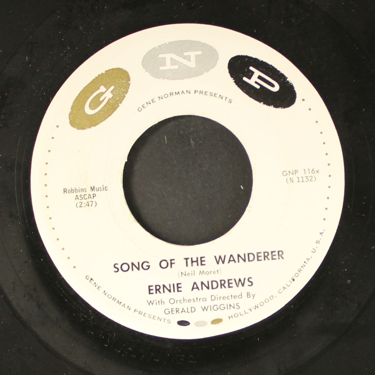 song of the wanderer / in the dark by ERNIE ANDREWS