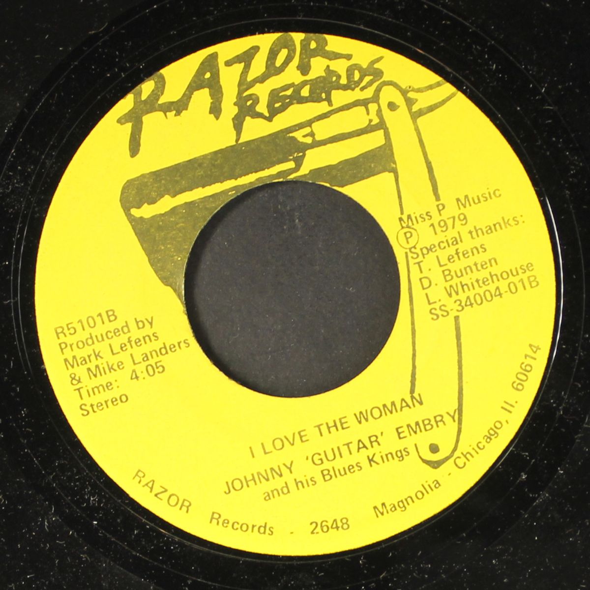 johnny's bounce / i love the woman by JOHNNY 'GUITAR' EMBRY