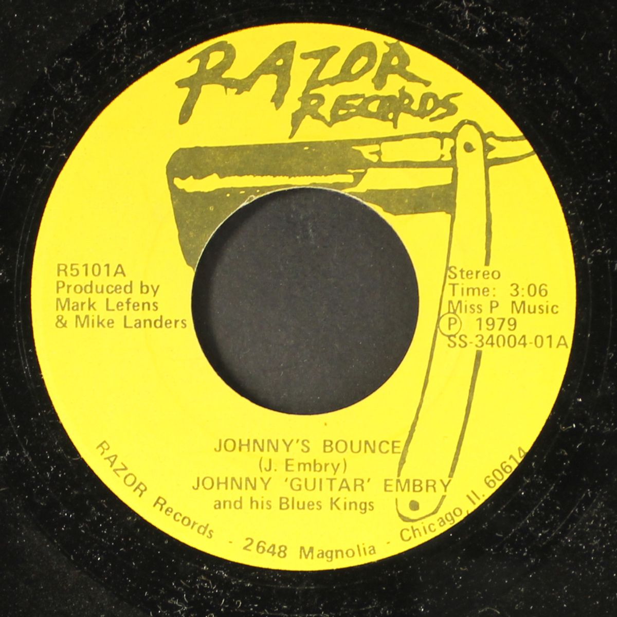 johnny's bounce / i love the woman by JOHNNY 'GUITAR' EMBRY