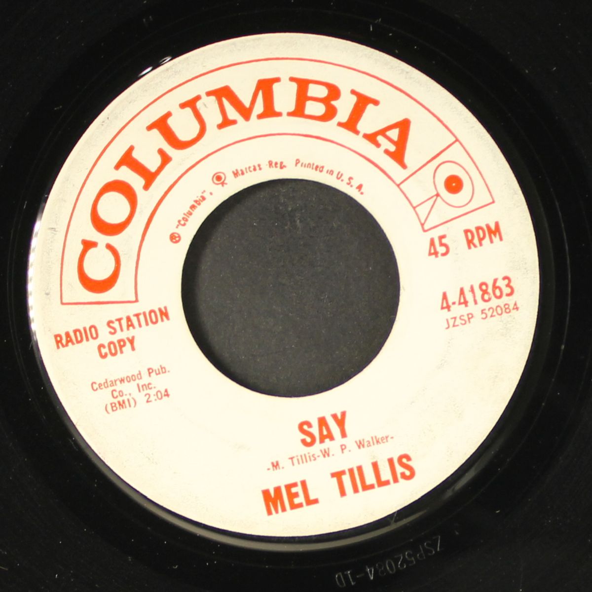 walk on, boy / say by MEL TILLIS