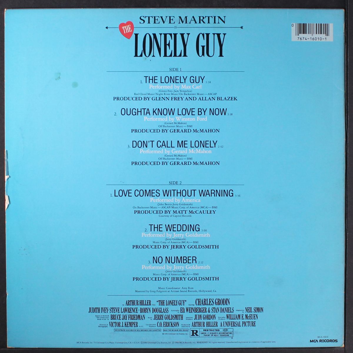 the lonely guy by SOUNDTRACK