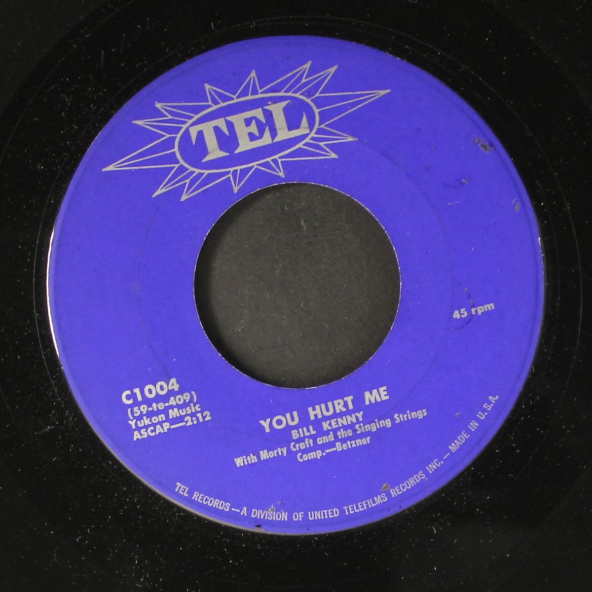 you hurt me / oh what it seemed to be by BILL KENNY