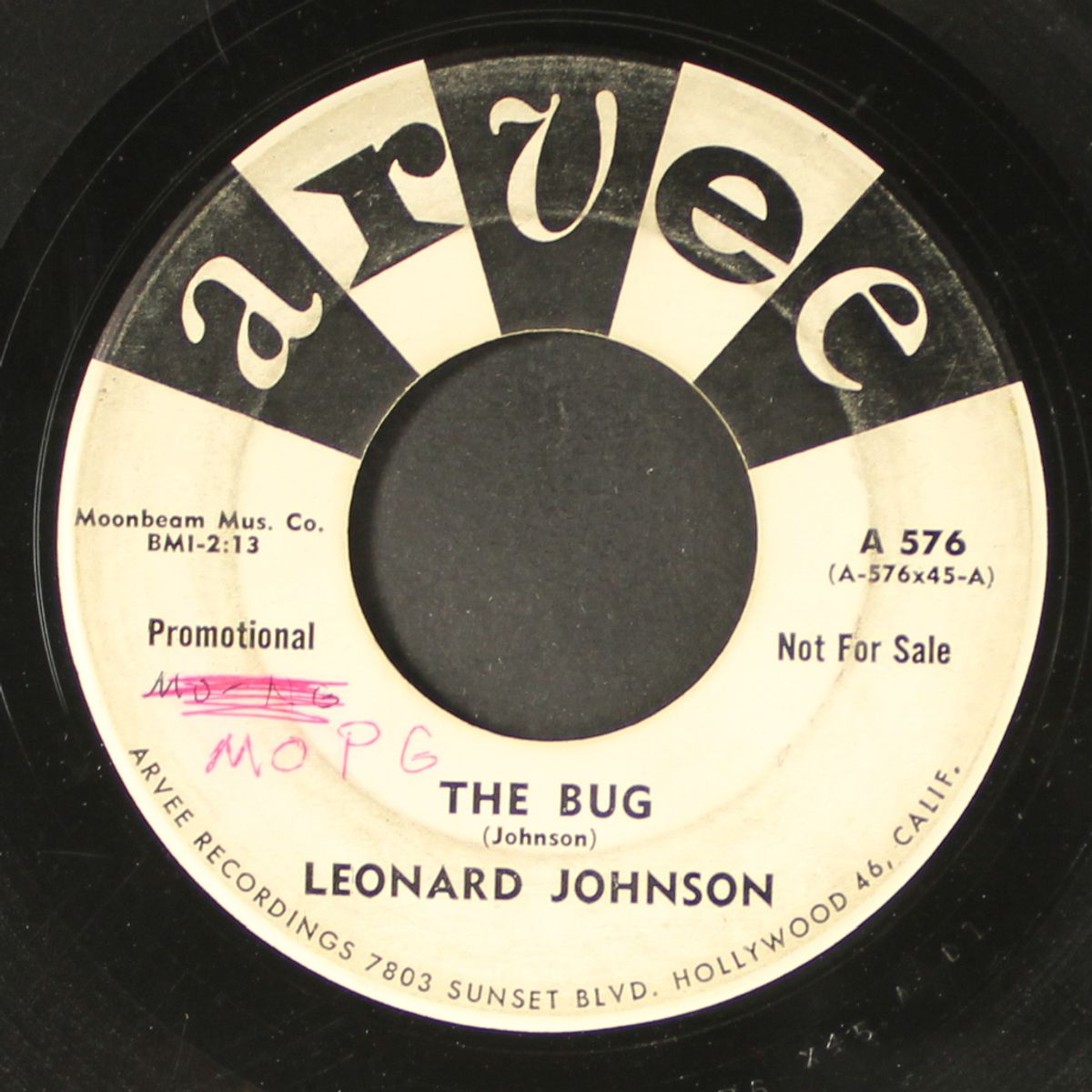 the bug / you can't run away from love by LEONARD JOHNSON